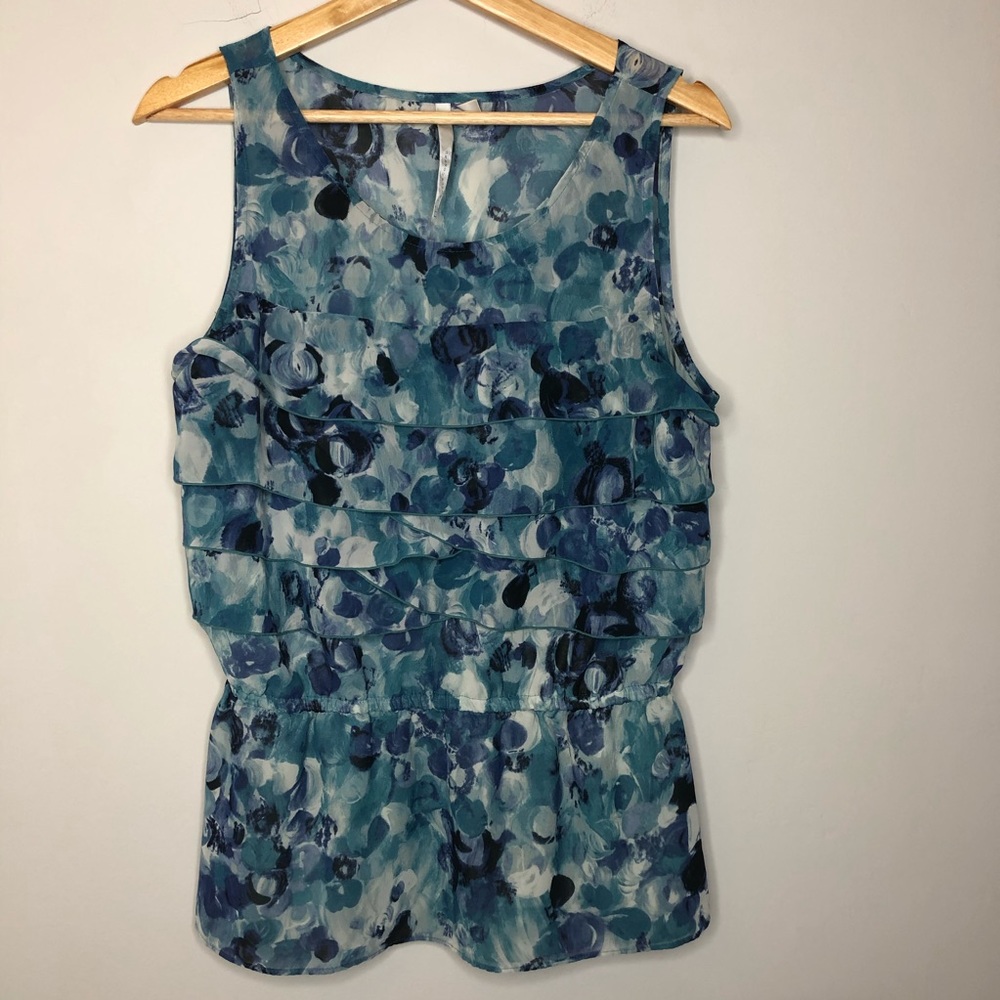 Floral Lauren Conrad Sleeveless Top